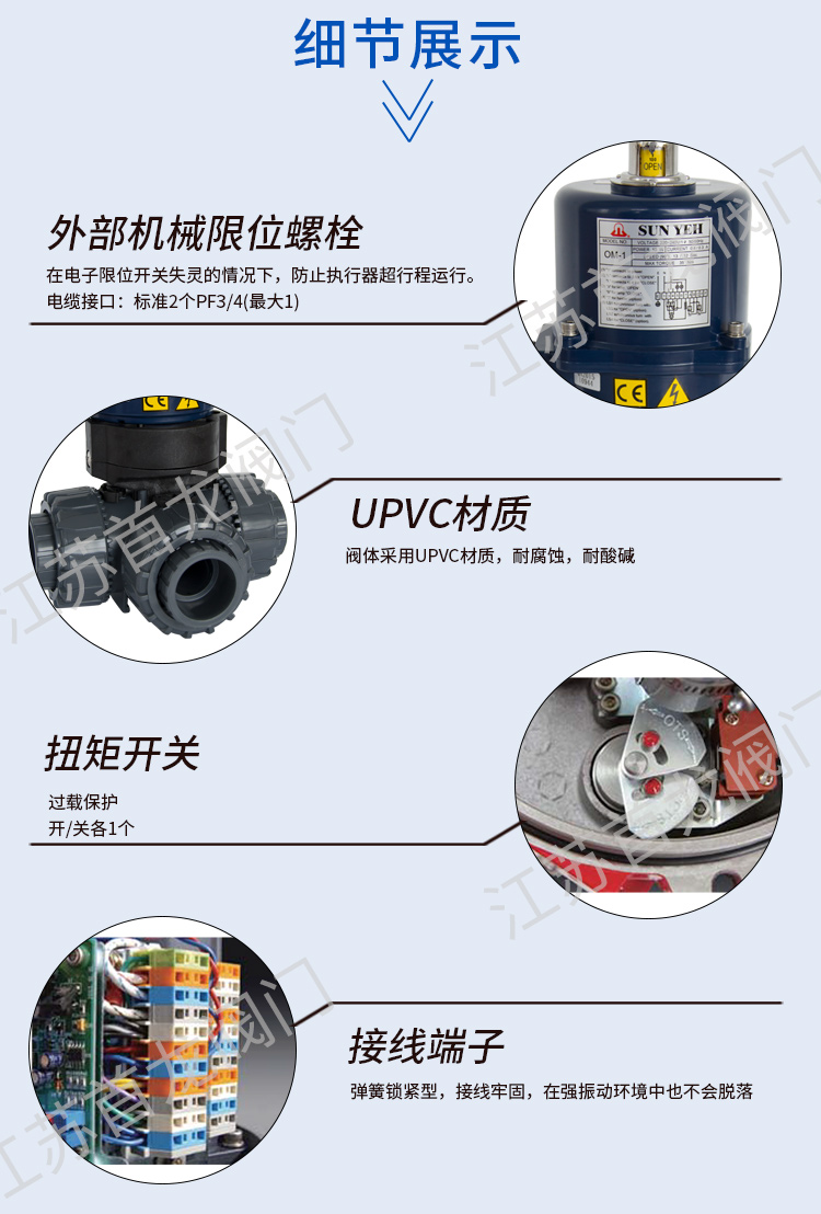 【FIP】電動(dòng)三通PVC球閥